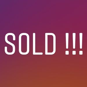 Everything after this point has been SOLD